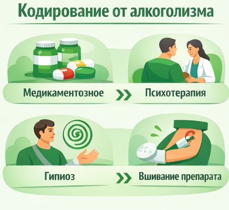 кодирование от алкоголизма в Новошахтинске Санати